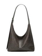 Women's Solid Color PU Leather Shoulder Bag, Simple Large-Capacity Crossbody Bag, Trendy High-quality Daily Commuting Bag, Girl Fashionable Shopping Bag, Fashion Crossbody Bags