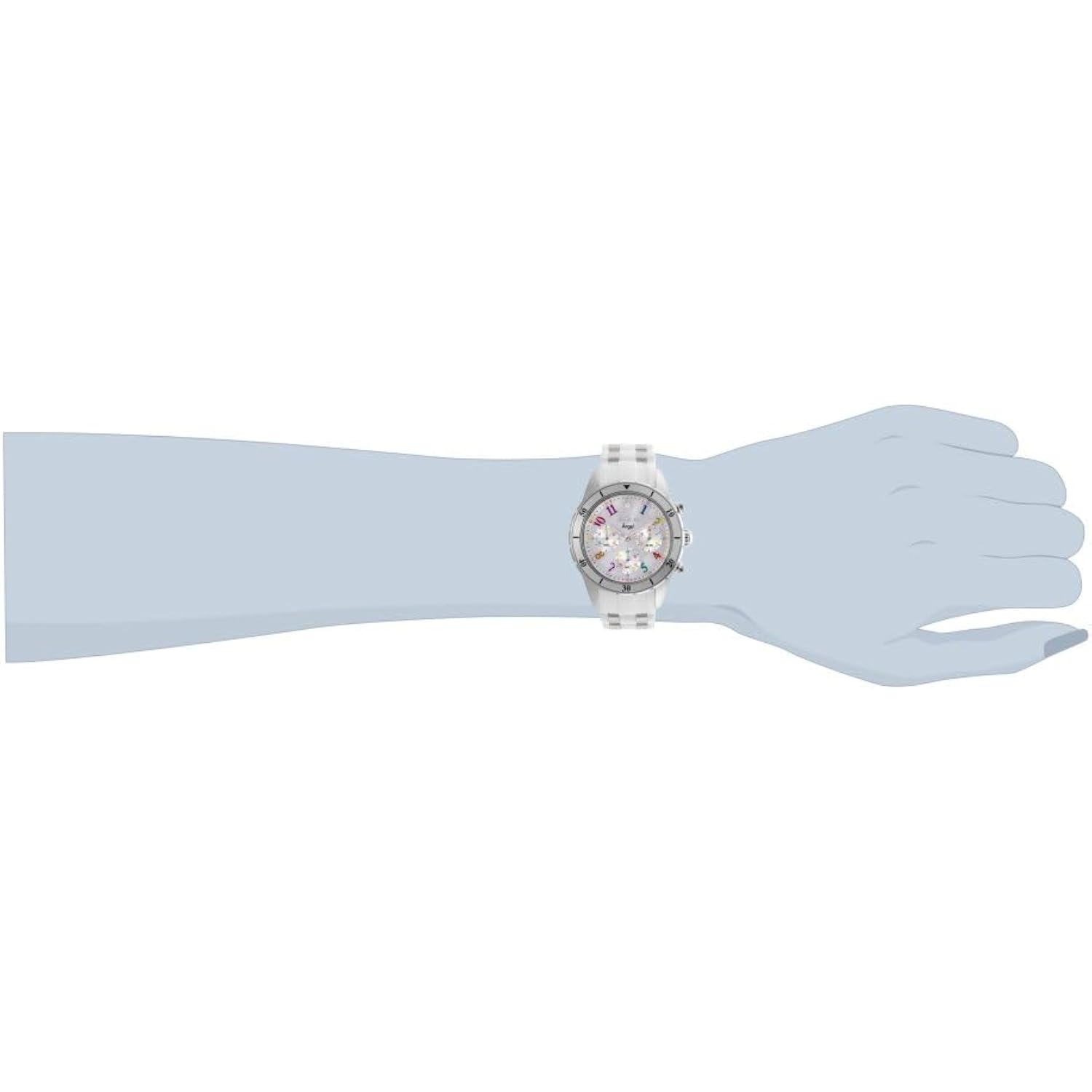 Invicta Women'S 24901 Angel Analog Display Quartz White Watch