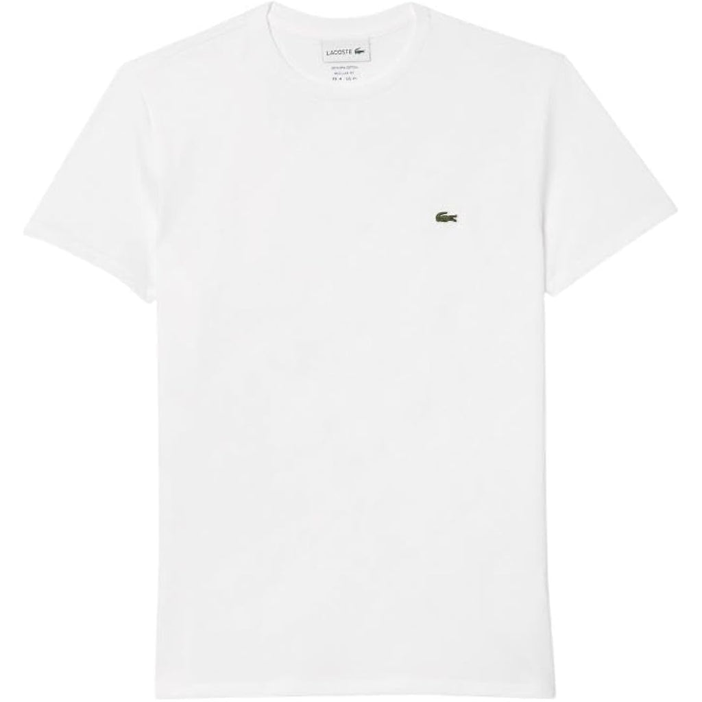 Lacoste Men'S Short Sleeve Pima Jersey Crew Neck Tee