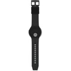 Swatch Big Bold Bioceramic Lacquered Unisex Watch Casual Polymer Black Automatic Waterproof Night Trip