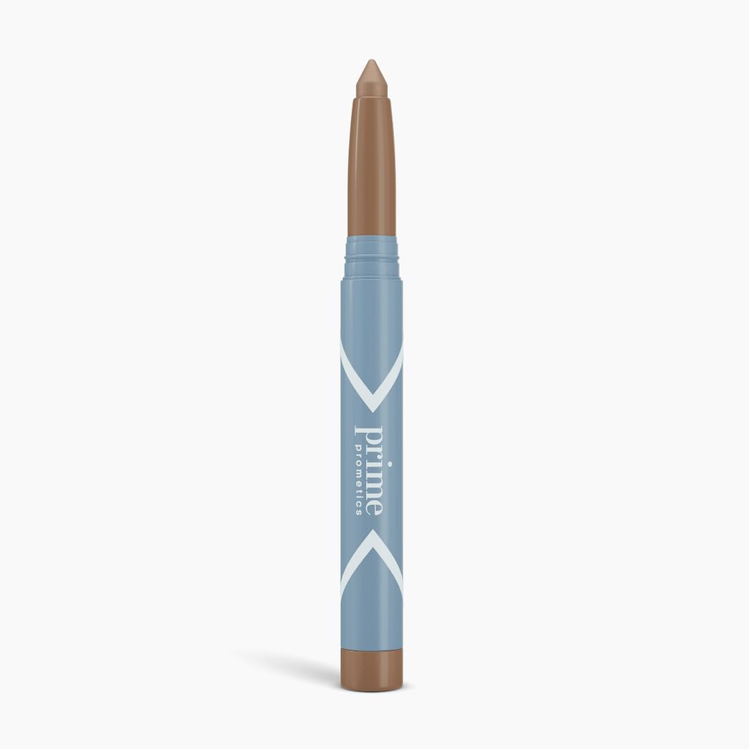 Prime Prometics Primeeyes Eyeshadow For Mature Women – Crease-Free Powder-To-Cream Non-Drying Eye Shadow – Blends Seamlessly & Flatters Aging Lids – Water-Resistant & Long-Wear (Toffee)