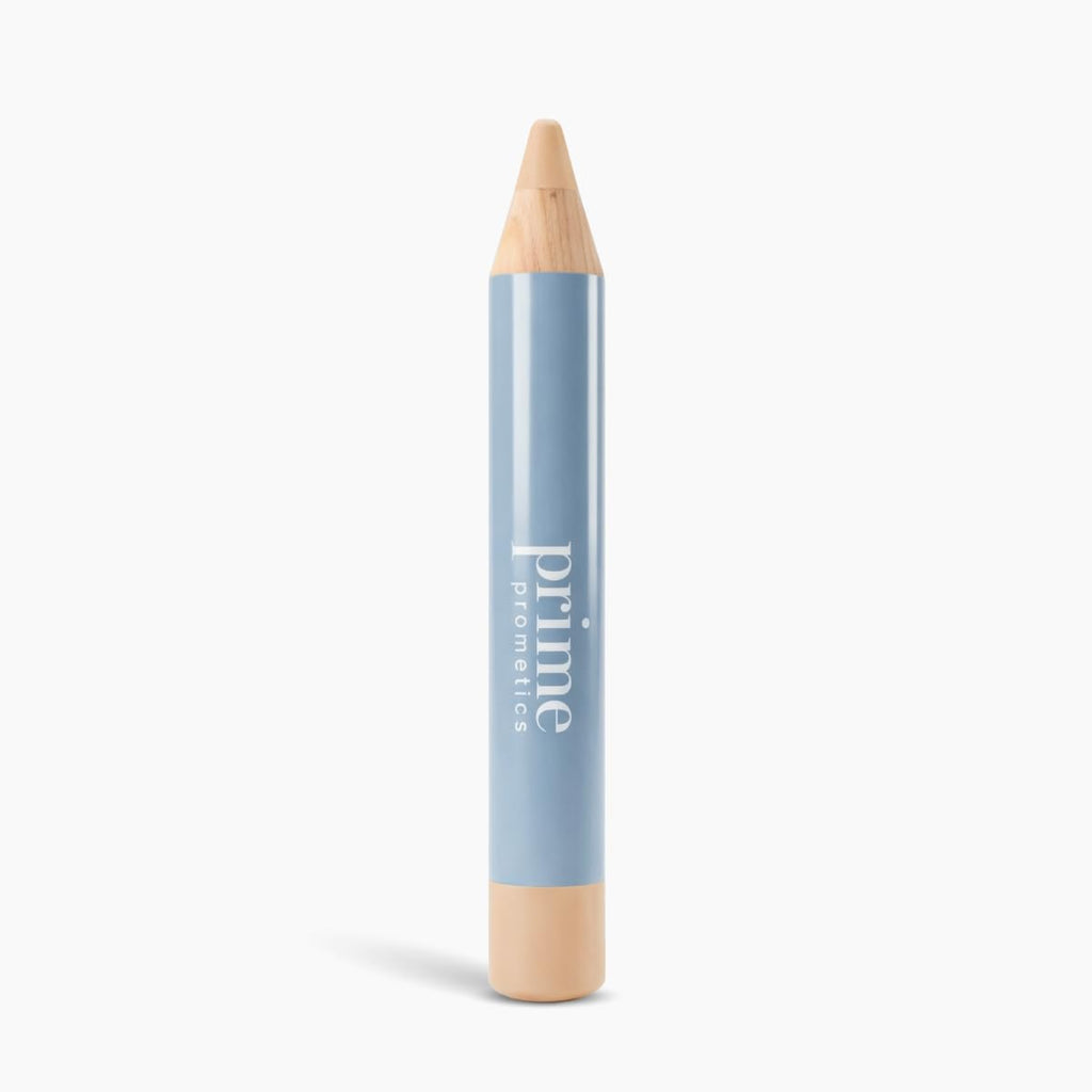 Prime Prometics Perfecting Concealer Pencil for Mature Women – Covers Dark Circles, Age Spots & Redness – Medium-to-High Coverage – 12-Hour Waterproof Wear – Self-Setting & Crease-Free (Almond Cream)
