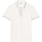 Lacoste Mens Regular Fit Paris Contrast Stretch Piqué Polo Shirt