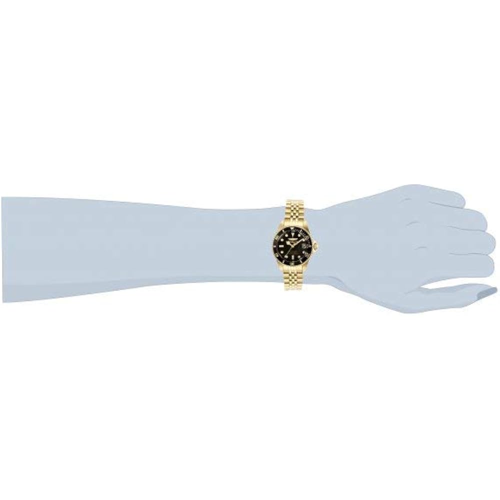 Invicta Women'S Pro Diver Quartz Watch With Stainless Steel Strap