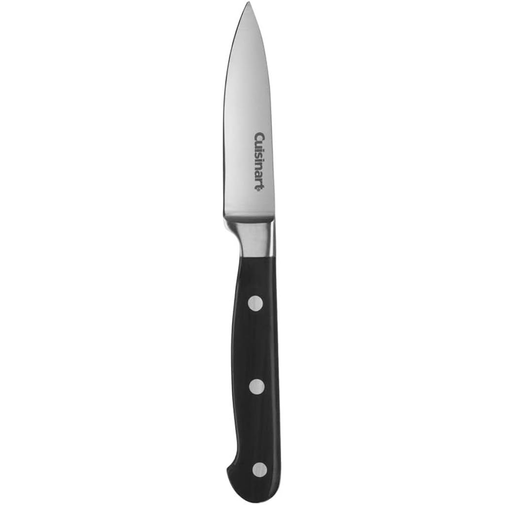 Cuisinart C77TR-3PR Triple Rivet Collection 3.5" Paring Knife, Black