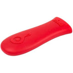 Lodge Cast Iron Griddle and Hot Handle Holder, 10.5", Black/Red