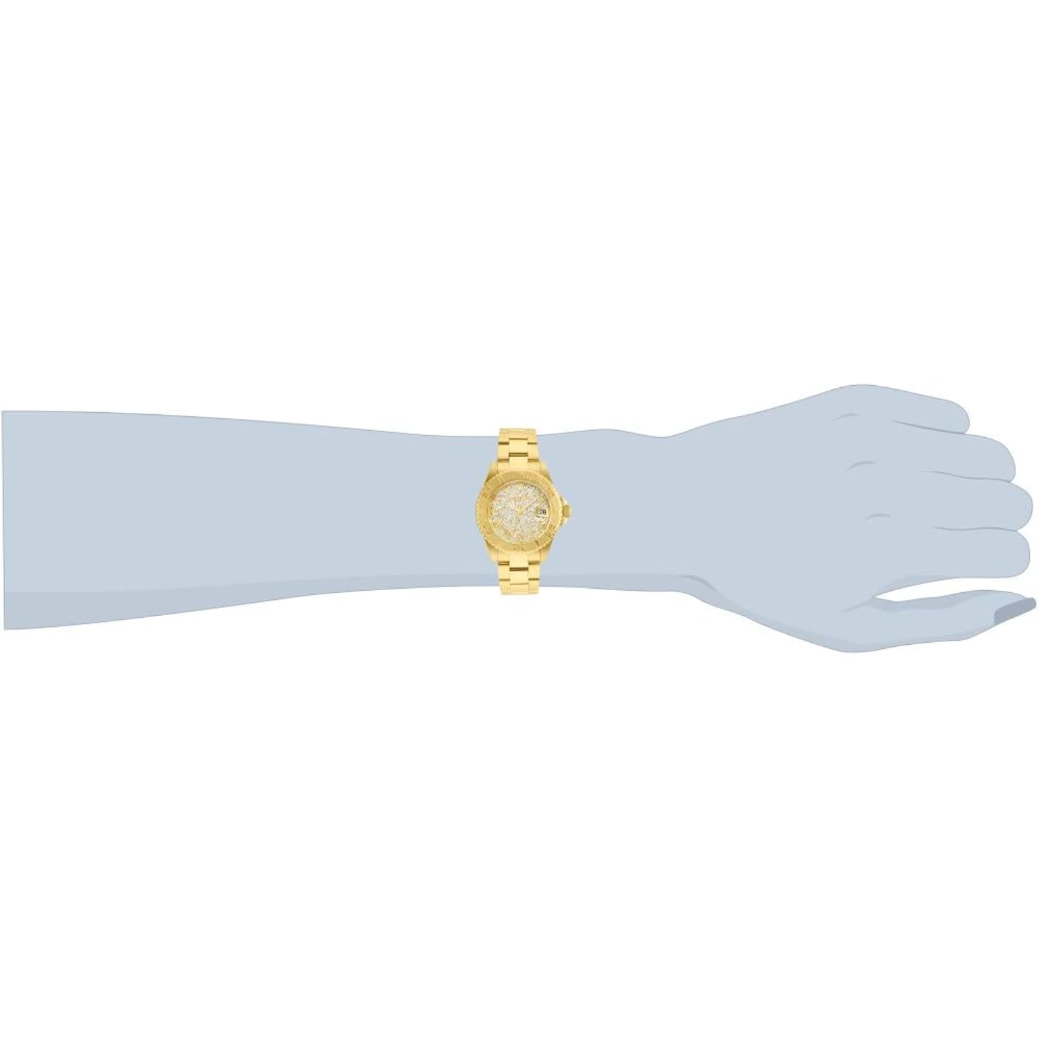 Invicta Women'S Angel Stainless Steel Swiss-Quartz Watch With Stainless-Steel Strap