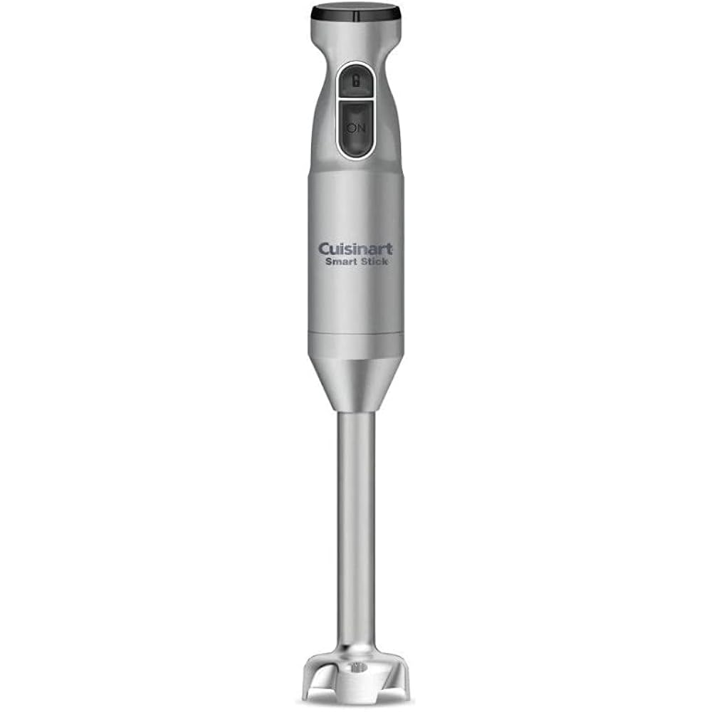 Cuisinart Smart Stick Two-Speed Hand Blender, Powerful Immersion Blender with 300-Watt Motor Blends Shakes, Smoothies, Puree, Baby Food, Soups & Sauces, CSB-175SVP1, Silver
