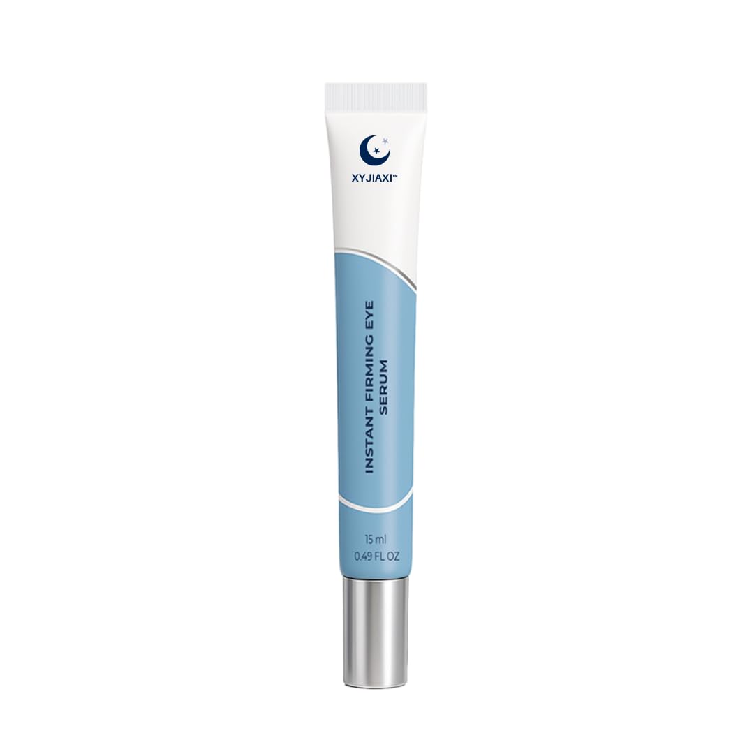 Instant Firming Eye Serum Anti-Aging Formula For Under Bags And Wrinkles Cream Wrinkle Filler Visibly Improves Dark Circles Treatment Puffines (3, 0.49 Fl Oz)