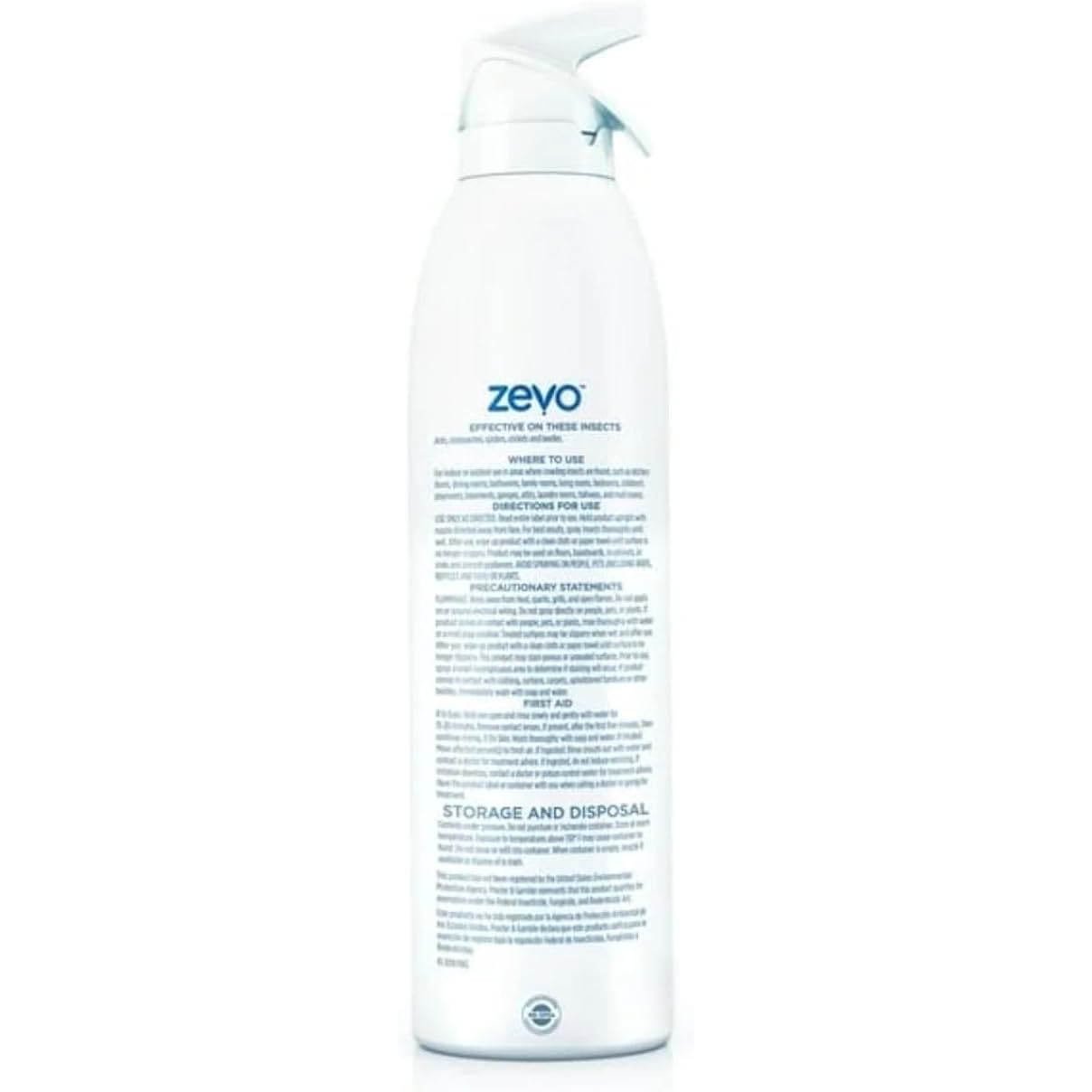 Zevo Roach Killer Ant, Roach, Spider Insect Spray (10 Oz) | Indoor Outdoor Use | Instant Action | Pet People Friendly Safe (2)
