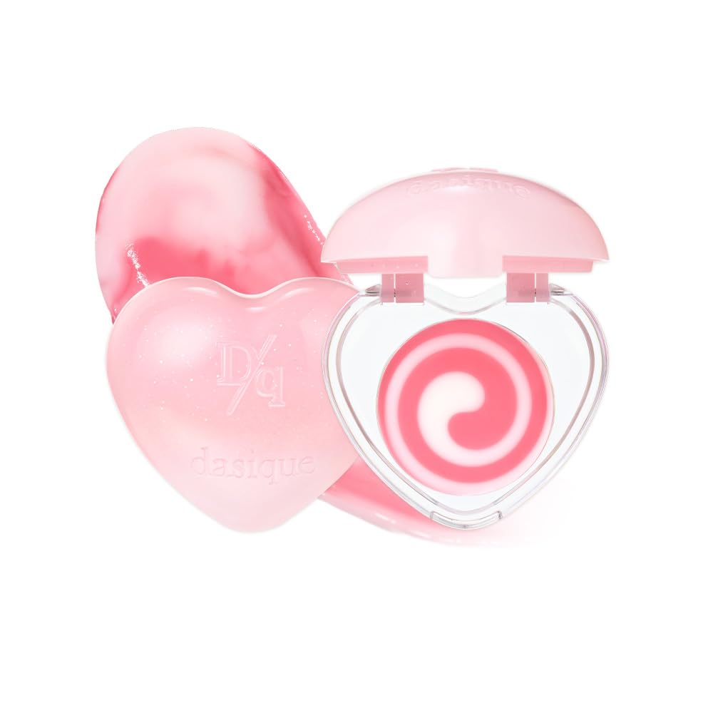 dasique Candy Rolling Pot | lip balm | lip gloss | lip care | glossy lip | korean makeup (01 Pink Frill)