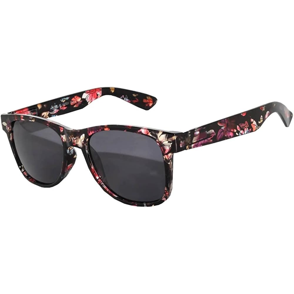 Retro Style Sunglasses 80'S Classic Vintage Unisex Nerd Colored Frame Owl ®