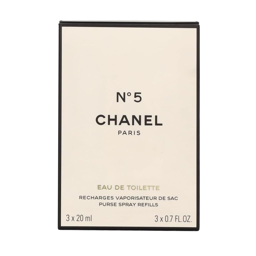 Chanel - No.5 Eau De Toilette Purse Spray Refills 3X20Ml/0.7Oz