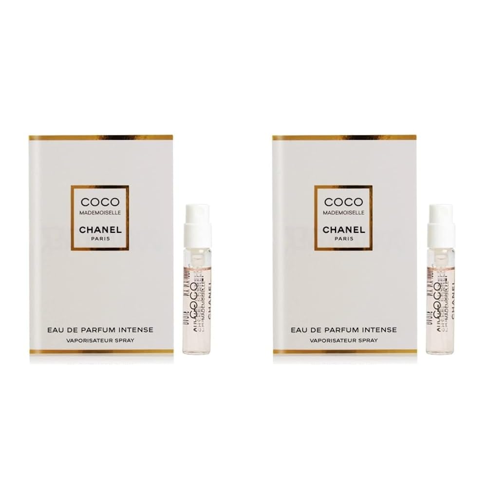 CHANEL Coco Mademoiselle Intense - Eau de Parfum, 1.5 ml Vials LOT OF 2 1 Fl Oz (Pack of 1) 1.0 Fl Oz