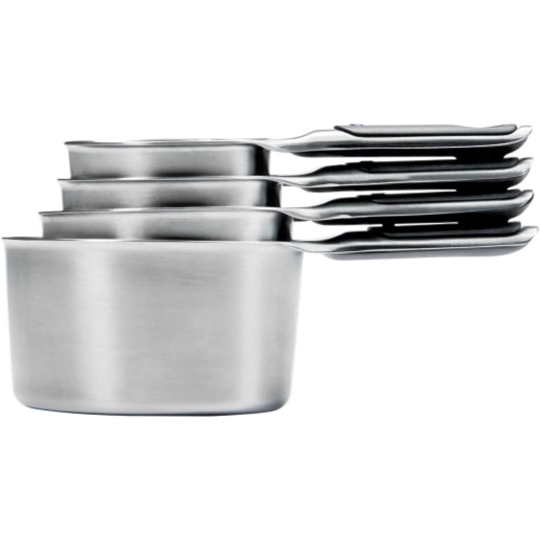 Oxo Good Grips 4 Piece Stainless Steel Measuring Cups With Magnetic Snaps