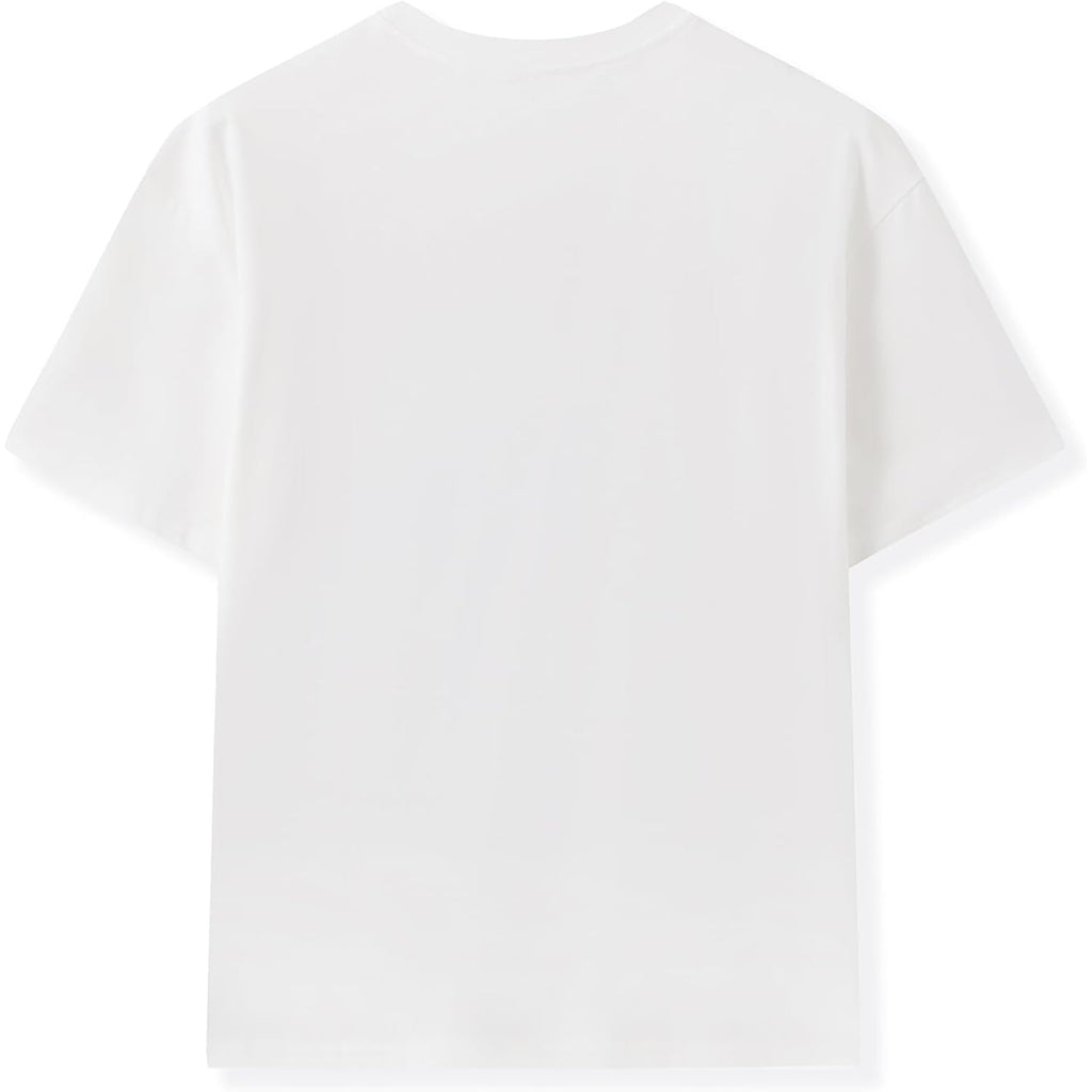 Womens Y2k Fruit Graphic Print Oversized T Shirts Summer Vintage Aesthetic Baggy Tees Tops Teen Girl Clothes Fish White
