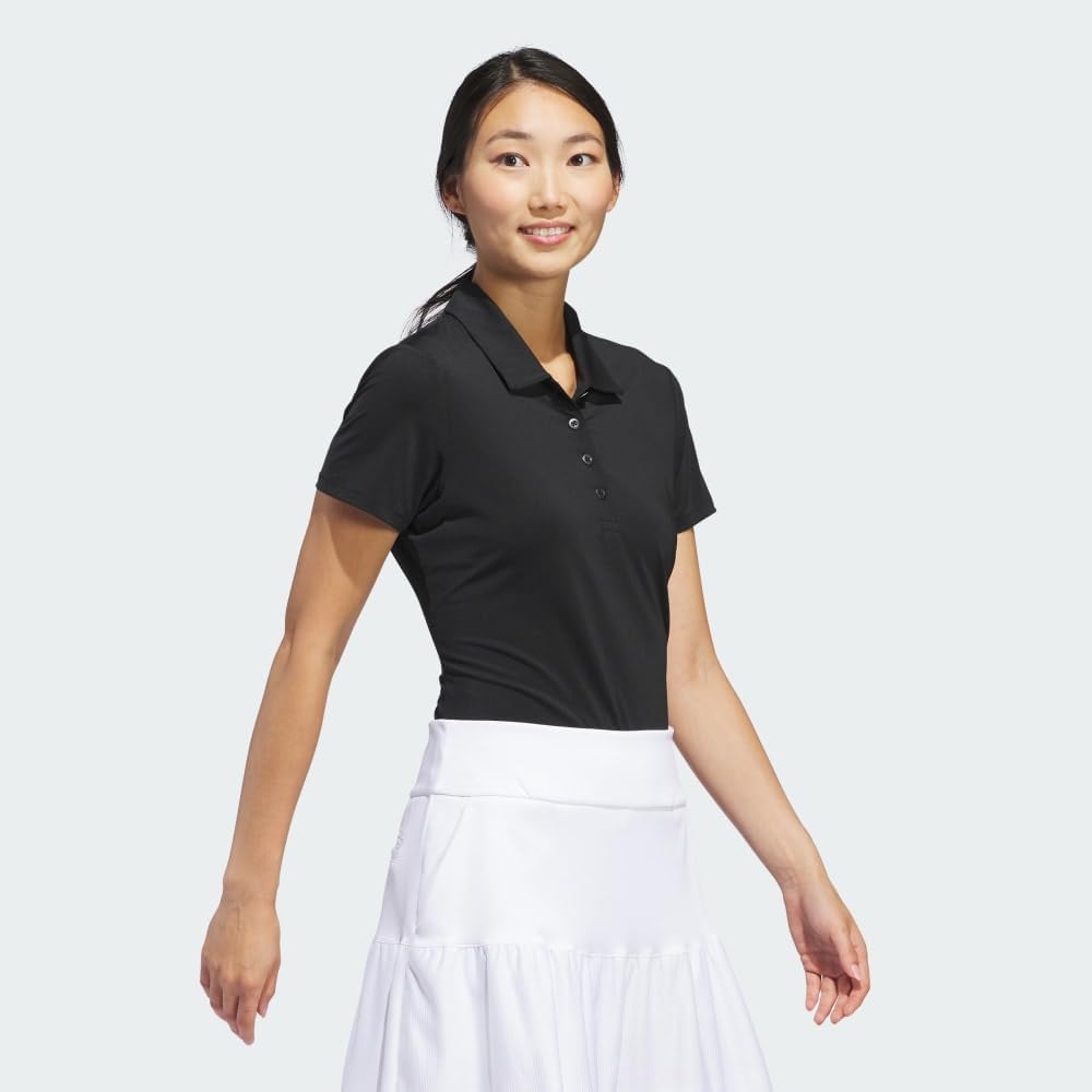 Adidas Golf Ultimate365 Solid Sleeveless Golf Polo Shirt