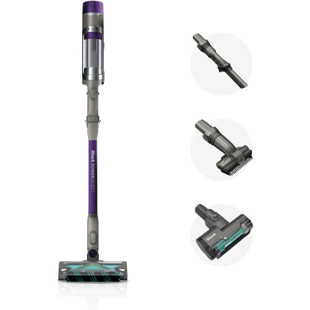Shark Ip1251 Powerdetect Cordless Stick Vacuum, Hepa Filtration, 70-Minute Runtime, Carpet & Hard Floor, Portable, Xl Dust Cup, Perfect For Pet Hair (Renewed)