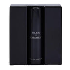 Chanel Bleu De Eau De Parfum Travel Spray for Men 3 X 0.7 Oz, 2.1 Fl Oz, 3 pc set (purse spray)