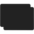 Gartful 2 Pack Silicone Crafting Mats, 15.7" X 11.8" Silicone Mat For Crafts, Large Heat Resistant Sheet For Jewelry Casting, Epoxy Resin, Painting, Counter Table Protector, Placemat, Nonstick, Black