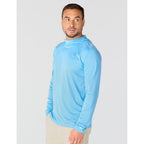 Carhartt Men'S Force Sun Defender™ Lightweight Long-Sleeve Hooded Logo Graphic T-Shirt