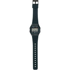 Casio F-91W-3Dg - Black Watch, Black/White, Strap