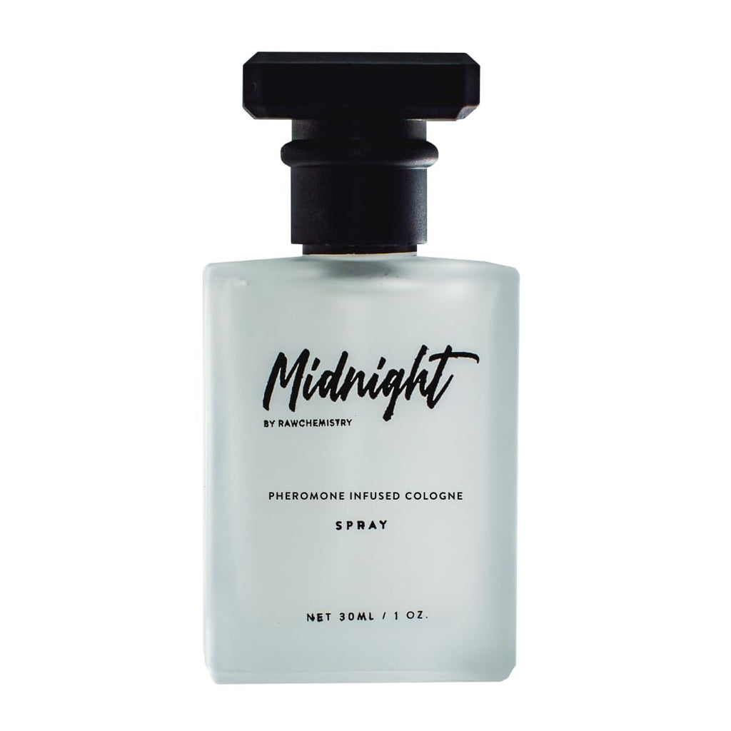 RawChemistry Midnight Pheromone Infused Cologne for Men – Infused with Pheromones – Midnight Cologne for Men – Mens Fragrance with Feromonas – Perfume con Feromonas para Hombre