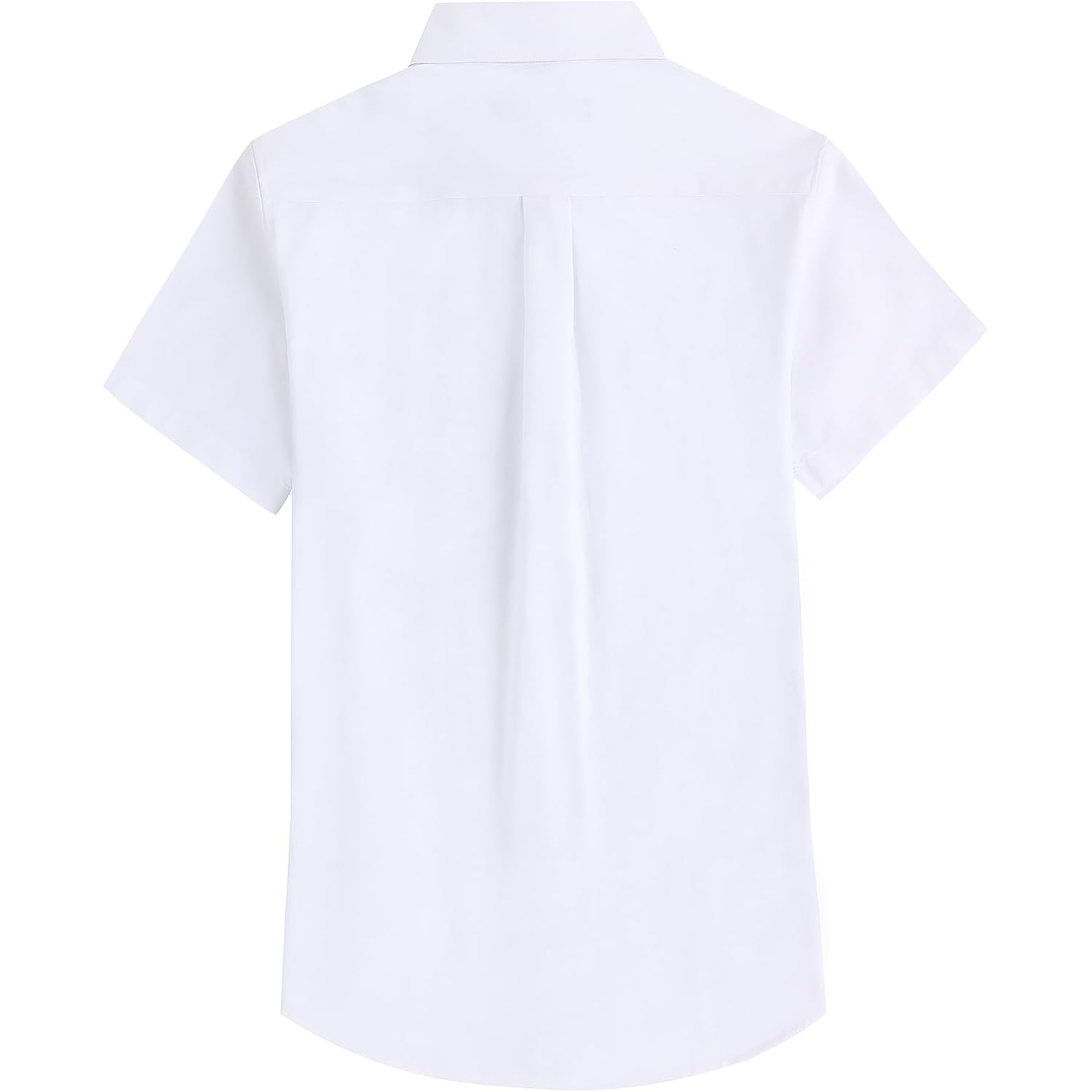 Men'S Oxford Dress Shirt Short Sleeve Button Down Shirts Business Casual With Chest Pocket For Gifts