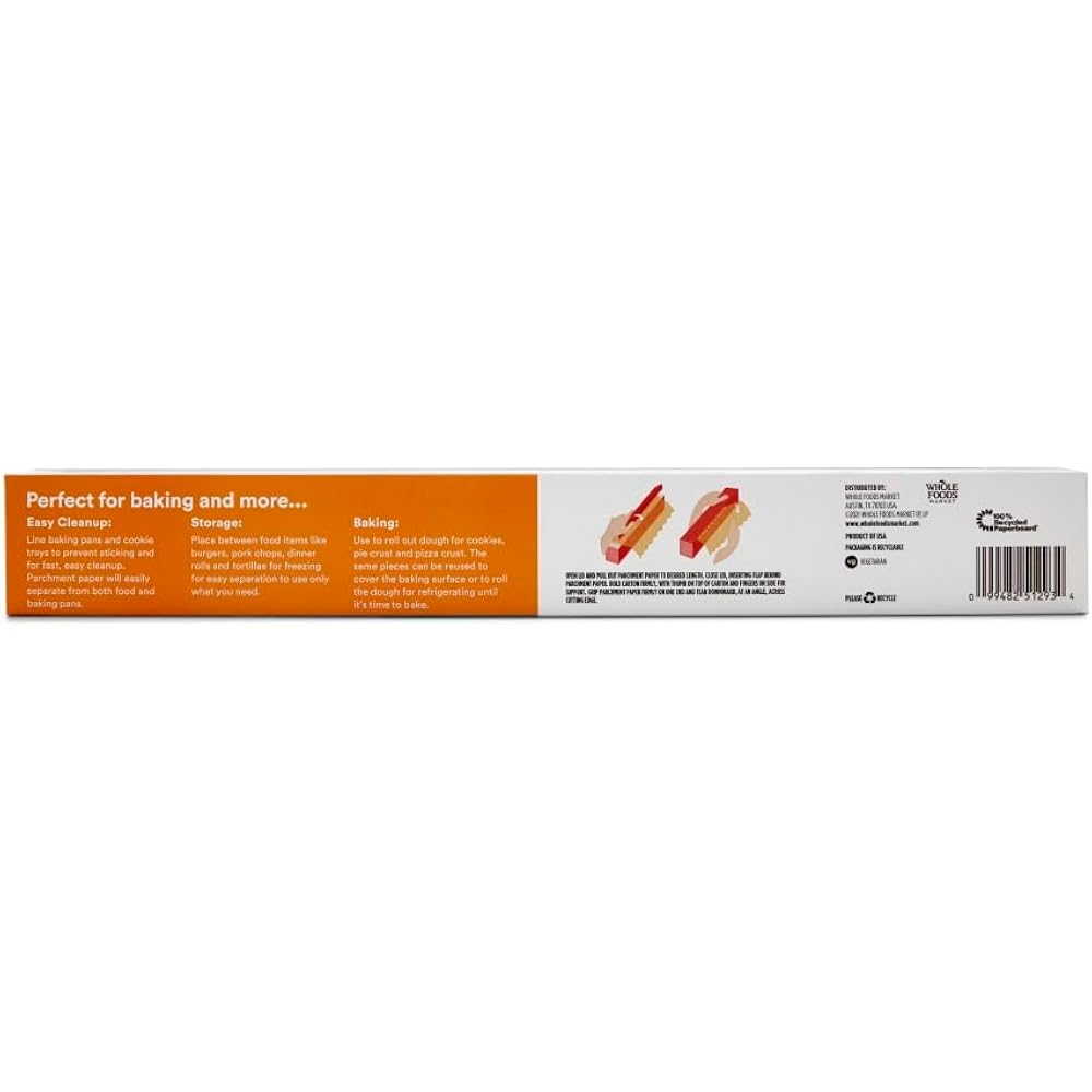 365 By Whole Foods Market, Unbleached Parchment Paper, 72 Sq Ft