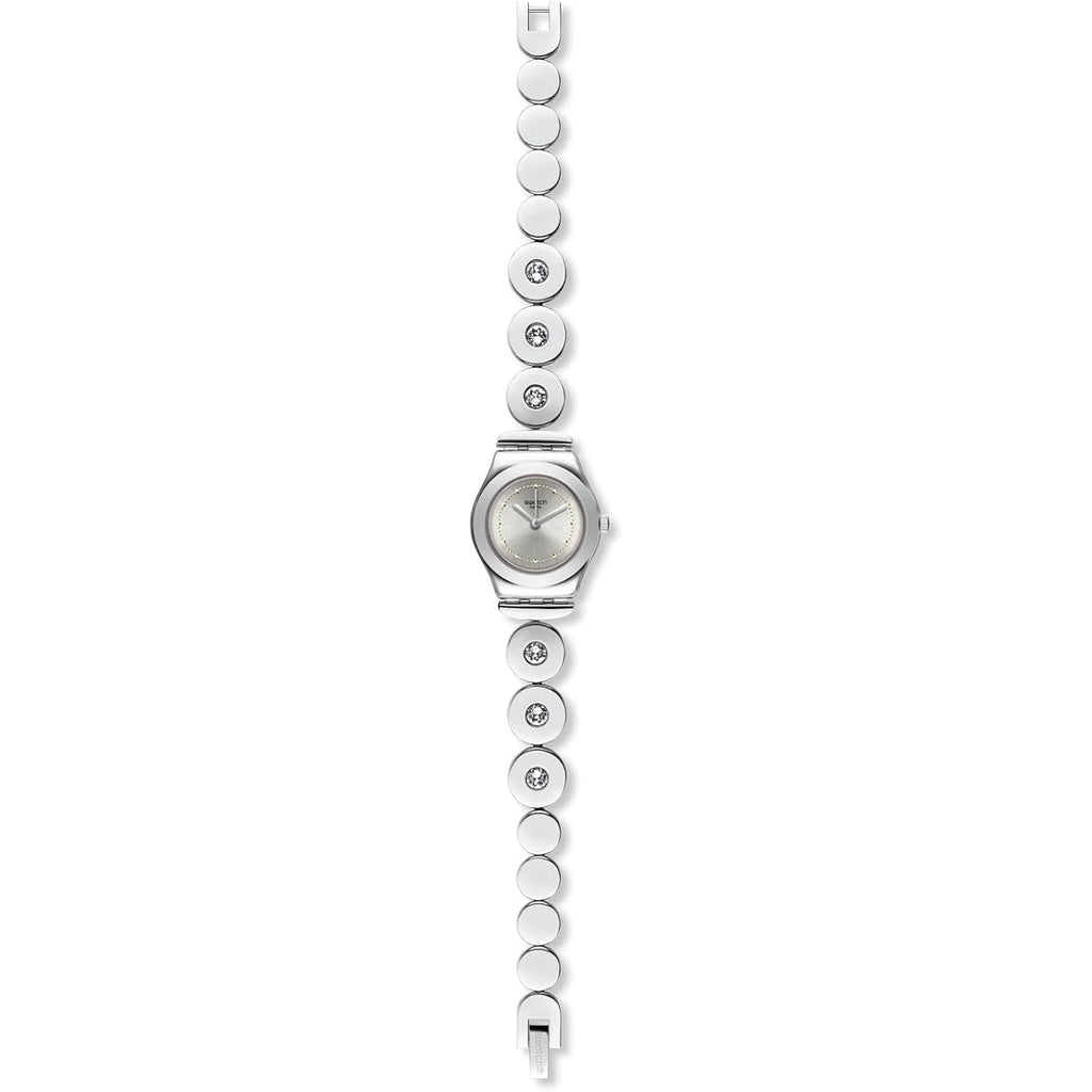 Swatch I Lady Women'S Watch Casual Polymer Grey Quartz Waterproof Inspirance