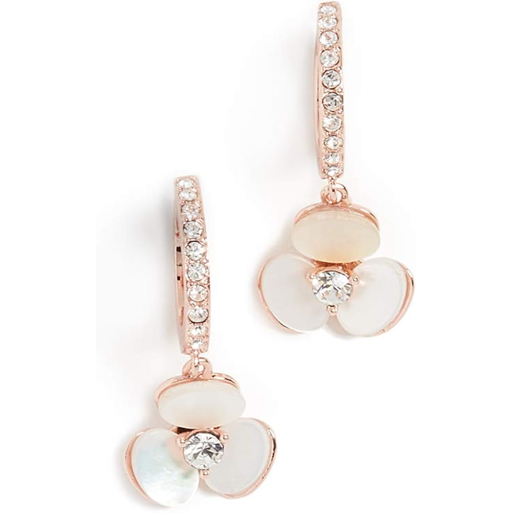 Kate Spade New York Disco Pansy Drop Earrings