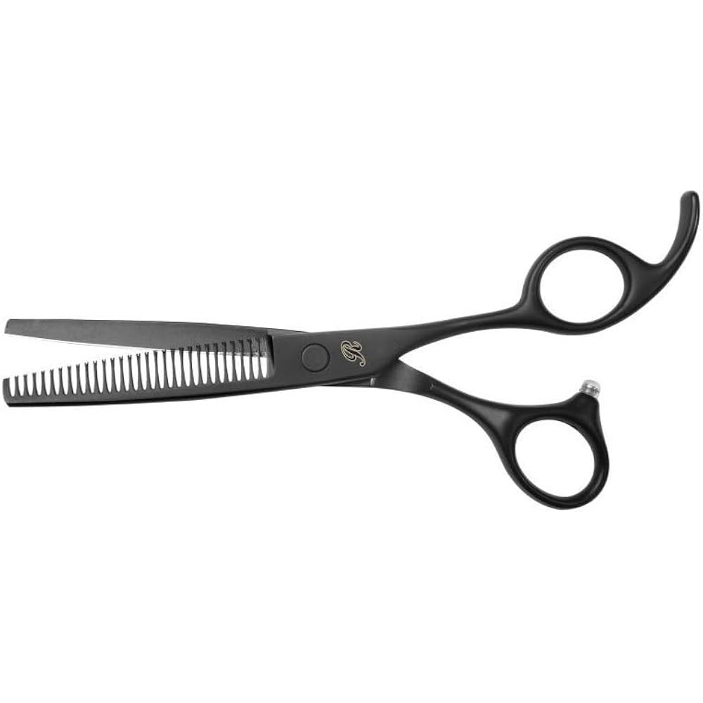 Patented Premium Hair Cutting Scissors & Thinning Shears - Professional Barber Scissors Kit For Women & Adults - Sharp Hair Shears For Hair Cutting & Thinning