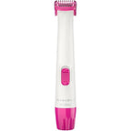 Remington Smooth & Silky Body & Bikini Kit, Cordless bikini trimmer and shaver for women, Waterproof for grooming in the shower, White/Pink