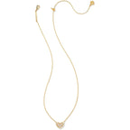 Kendra Scott Ari Pave Crystal Heart Necklace, Fashion Jewelry For Women