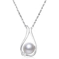 Pearl Necklaces,Gift for Women Wife, Pearls Pendant Necklace, Christmas Day Gifts for Mom Wife Girlfriend Her, Anniversary Birthday Gifts Fine Jewelry Valentine's Mothers Day Gifts for mom