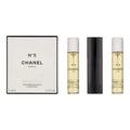 No. 5 By Chanel For Women, Set (Eau De Toilette Spray 0.7 Ounce, Two Eau De Toilette Refills, 0.7 Ounce Each)