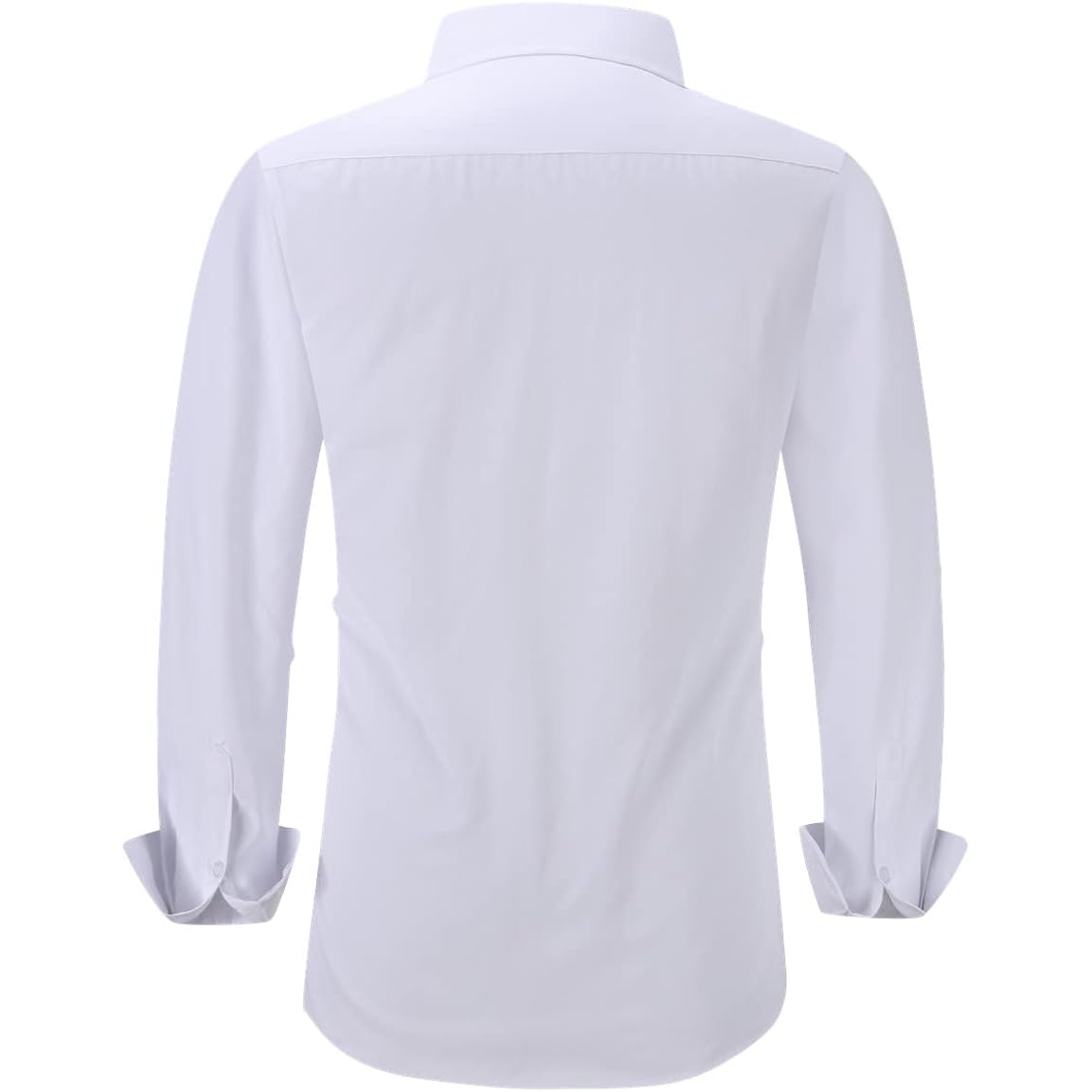 Long Sleeve Dress Shirts For Men - Regular-Fit Casual Button-Down Shirt With Pockets
