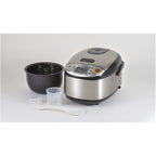 Zojirushi Micom 3-Cup Compact Size, Multiple Settings, Stainless Steel Made, Built-In Retractable Power Cord and Easy to Transport Rice Cooker and Warmer
