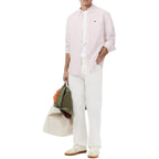 Lacoste Men'S Regular Fit Cotton Oxford Shirt