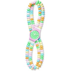 Swatch Women Dress Pink Watch Polymer Quartz Caramellissima