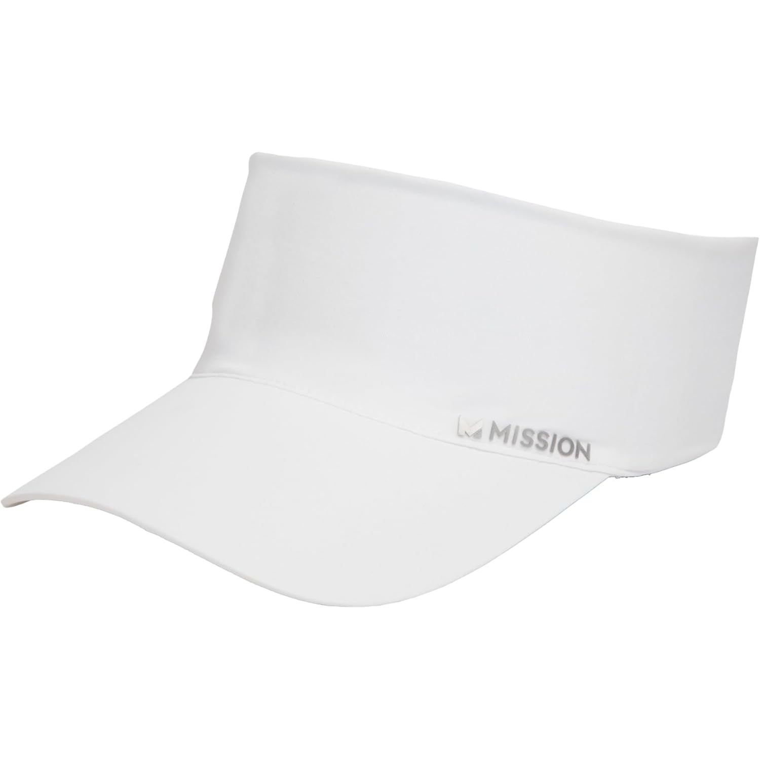 MISSION Cooling Stretchy Visor - Unisex Visor Hat for Men and Women, No Slip Band, UPF 50 Sun Protection Visor