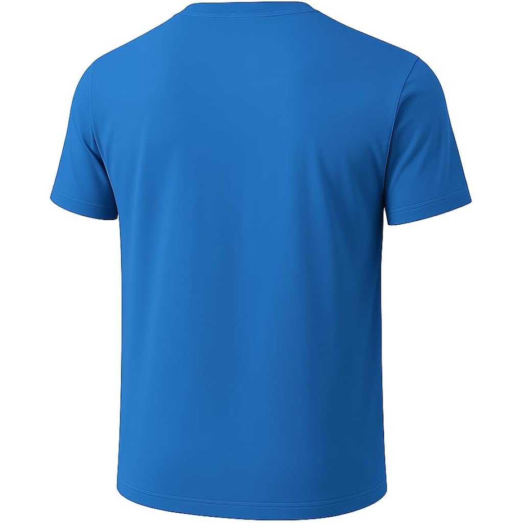 6-Pack Bulk Men’S T-Shirts – Soft Pre-Shrunk Premium Cotton, Short Sleeves, Reinforced Collar, Crew Neck, Casual Fit