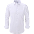 Long Sleeve Dress Shirts For Men - Regular-Fit Casual Button-Down Shirt With Pockets