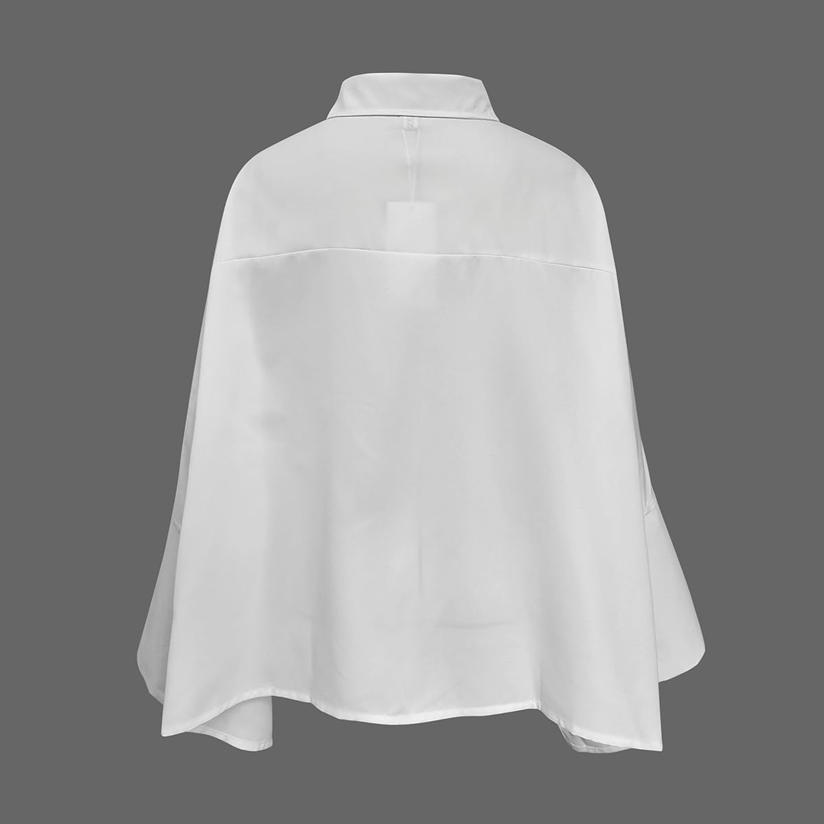 Womens Button Down Shirt Casual 3/4 Sleeve Loose Fit Collared Work Blouse Tops