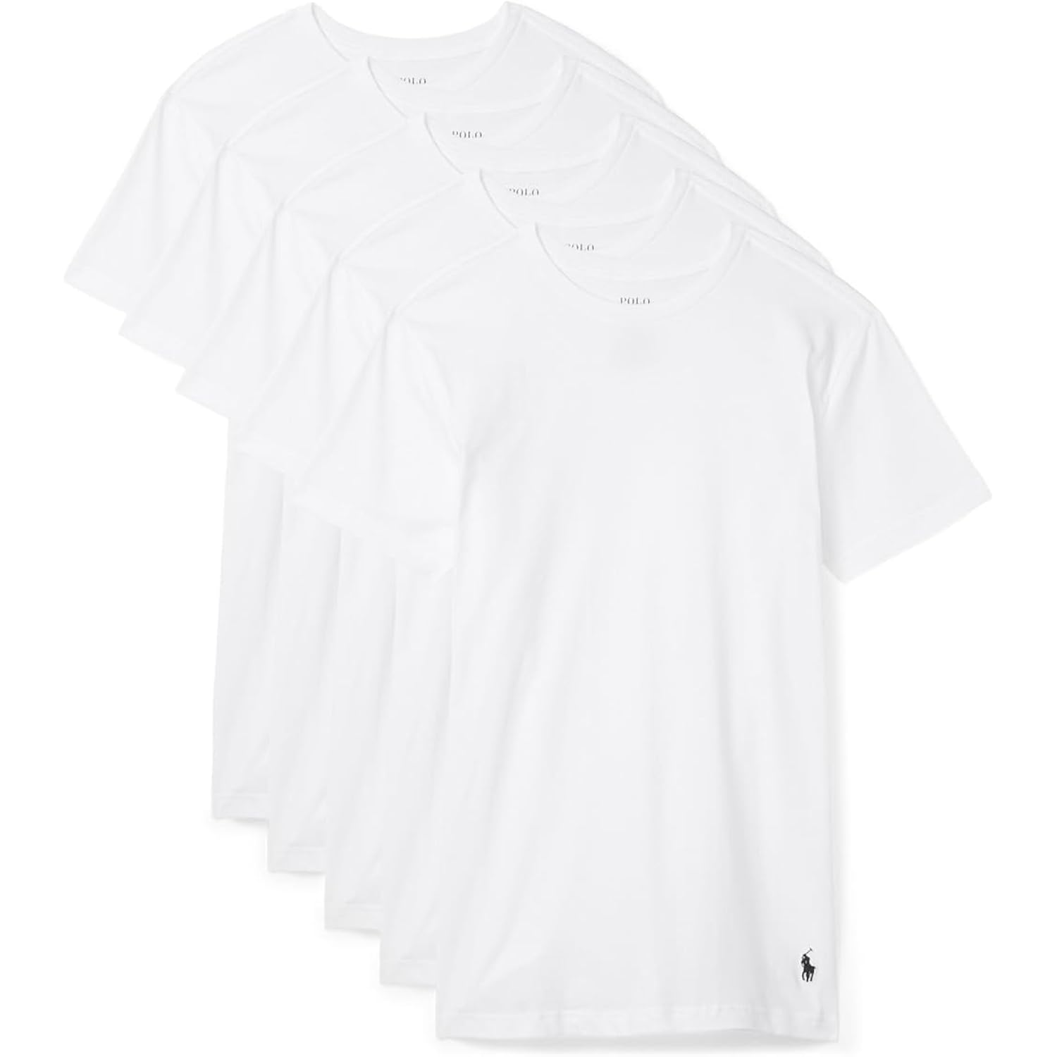 Polo Ralph Lauren Slim Fit Undershirt W/Wicking 5-Pack Crews