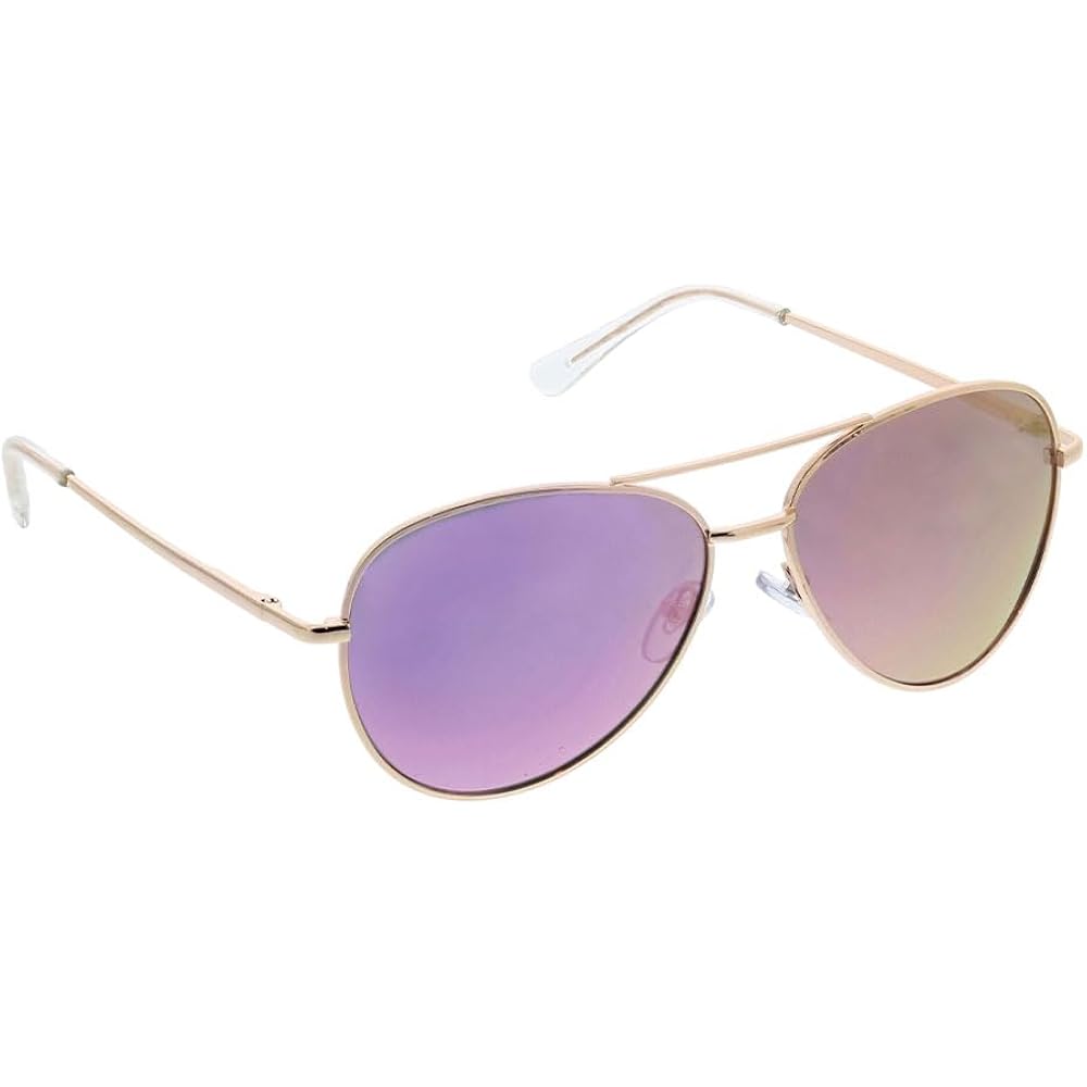 Peepers by PeeperSpecs Womens Ultraviolet Aviator Reading Sunglasses Pink/Gold