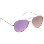 Peepers by PeeperSpecs Womens Ultraviolet Aviator Reading Sunglasses Pink/Gold