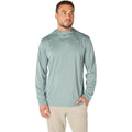 Carhartt Men'S Force Sun Defender™ Lightweight Long-Sleeve Hooded Logo Graphic T-Shirt