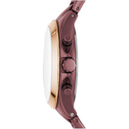 Fossil Women'S Modern Courier Stainless Steel Chronograph Dress Quartz Watch