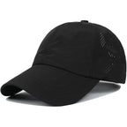 Womens Criss Cross Ponytail Hat Quick Drying Baseball Cap Sun Hats Uv Protection Sport Cap